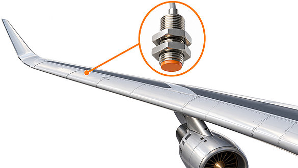 Wing Tip Brakes and Eddy Current Probes