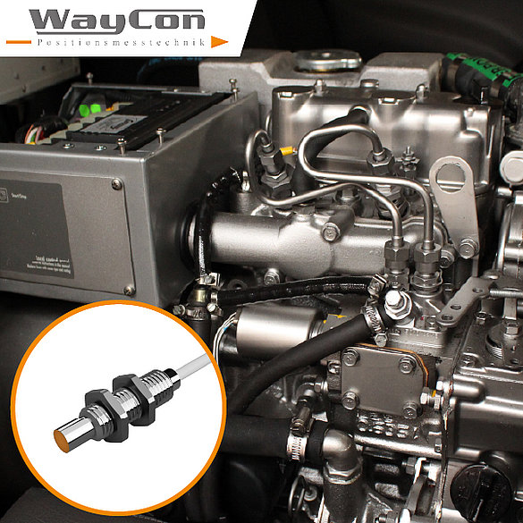 High-temperature eddy current probes WSTH series for engine and aerospace test benches