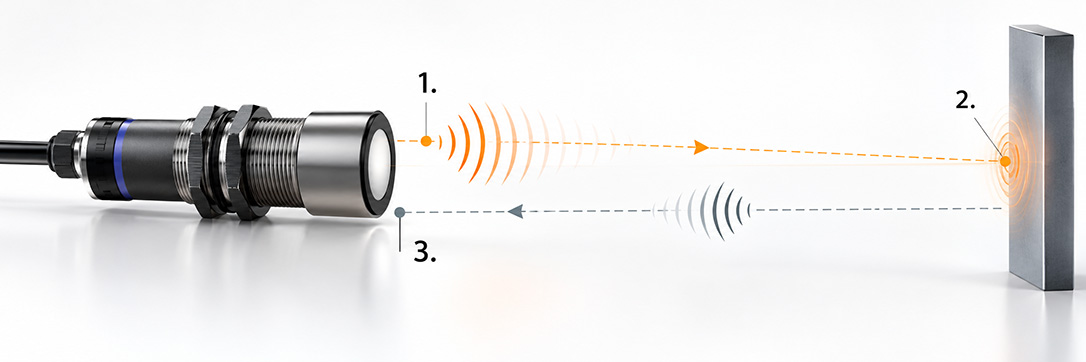 ultrasonic-sensor-measurement-principle